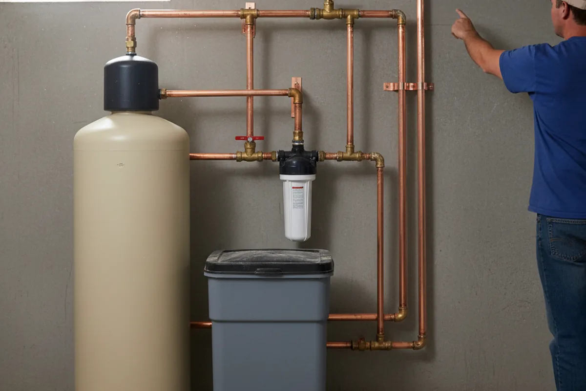 Whole-house water treatment system installed in Glen Flora